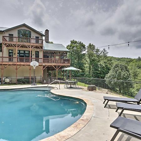 Expansive Home On 16 Acres With Smoky Mountain Views Murphy Exterior foto